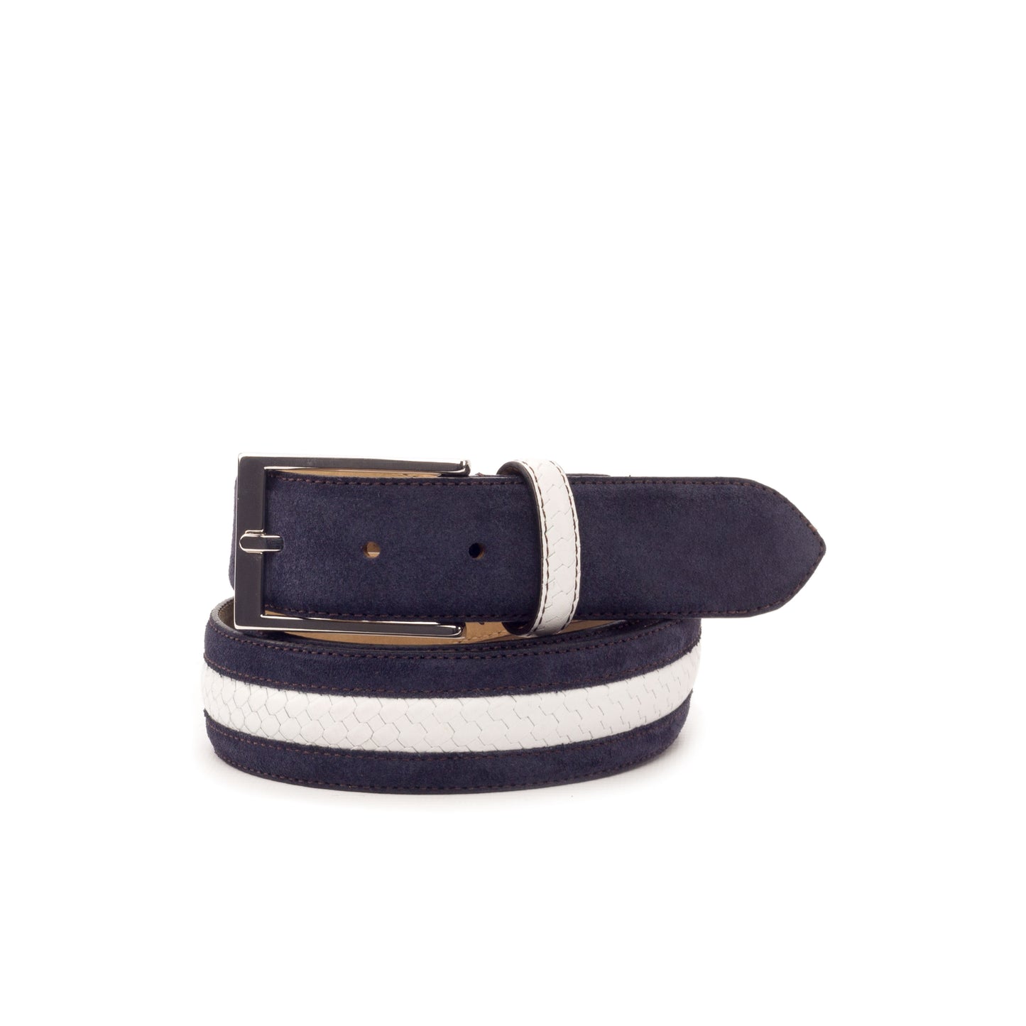 Venice Belt Navy Lux Suede