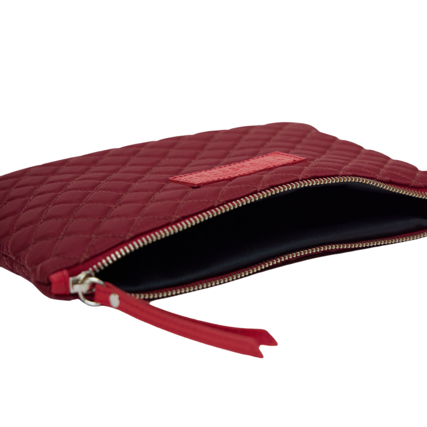 Capri Clutch Quilted Red